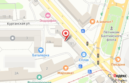 Салон каминов на Советском проспекте на карте