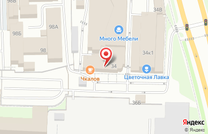 Аптека Планета Здоровья в ТЦ Чкаловский на карте