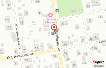 Продуктовый киоск в Кировском районе на карте