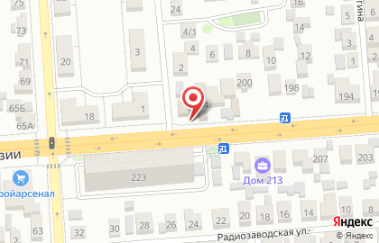Солнечный на улице 45 стрелковой дивизии на карте