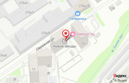 Салон Малина в Заельцовском районе на карте