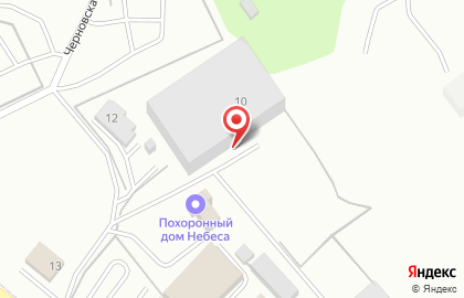 Машиностроитель на Черновской улице на карте