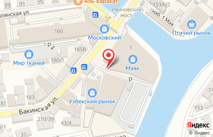 Киоск фастфудной продукции на Красной улице на карте