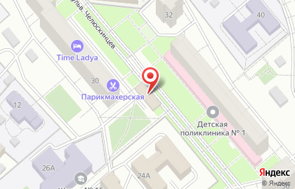 Парикмахерская в Самаре на карте