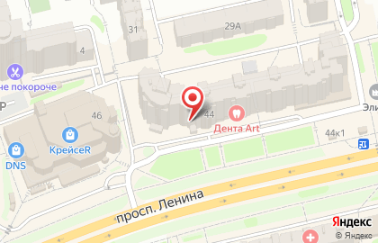Салон красоты ЖестЪ на проспекте Ленина на карте