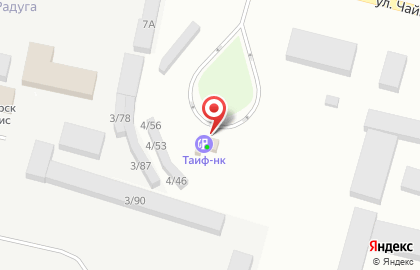АЗС Татнефтепродукт, АЗС на улице Чайковского на карте