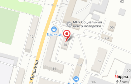 Автосервис FIT SERVICE на улице Пушкина в Ленинск-Кузнецком на карте