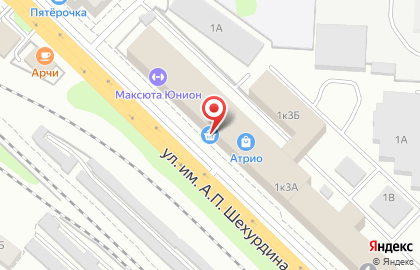 Торговый центр Атрио на карте