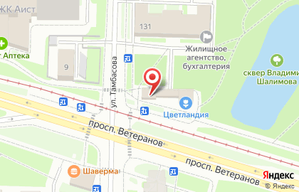 Общественная приемная депутата Законодательного собрания Никешина С.Н. в Красносельском районе на карте