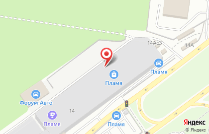 Автоателье в Автозаводском районе на карте