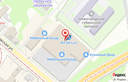 Магазин ортопедических матрасов и товаров для сна Askona на Гордеевской улице на карте
