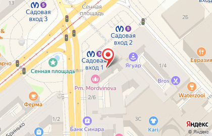 Сенной Ломбард в Адмиралтейском районе на карте