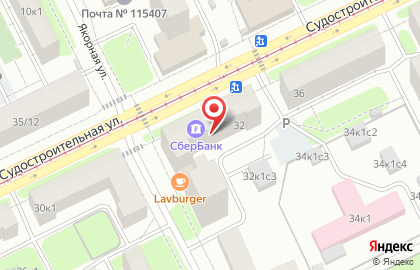 Кофейня VooDoo Coffee на Судостроительной улице на карте