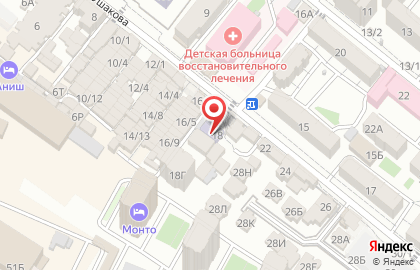 Детский сад Вундеркинд на улице Ушакова на карте