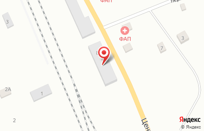 Магазин Всё для дома на Центральной улице на карте