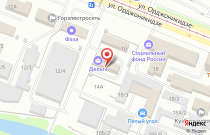 Компания климатического и холодильного оборудования Айс-холод на улице Орджоникидзе на карте