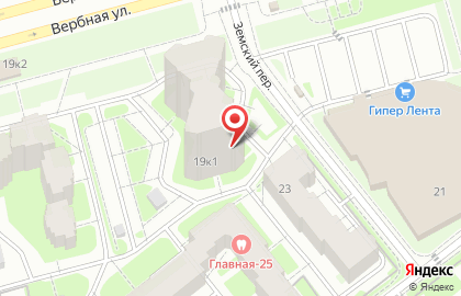 Библиотека №7, Приморский район на карте
