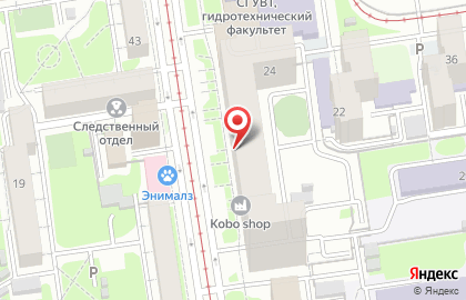 Мастерская по ремонту обуви и изготовлению ключей в Новосибирске на карте