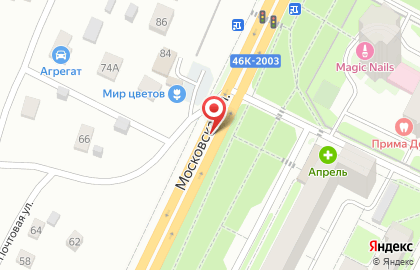 Геодезия-Кадастр на Московской улице на карте