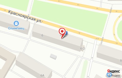 Банкомат СберБанк в Красноярске на карте