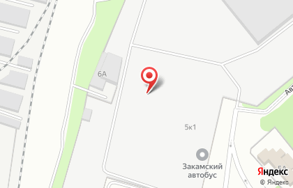 Дорожная служба на Автозаводской улице на карте