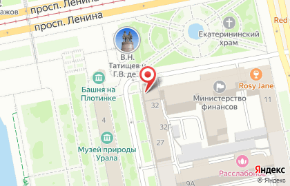 Федеральный арбитражный суд Уральского округа на карте