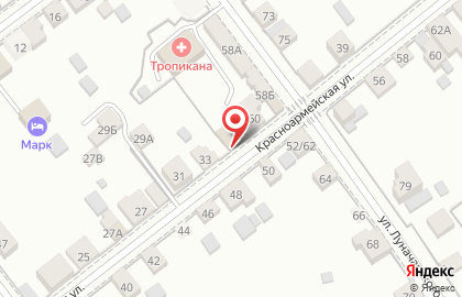 Компания Альфа-Сервис на Красноармейской улице на карте