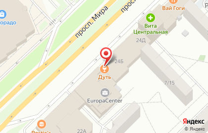 Кафе Додо Пицца в Набережных Челнах на карте