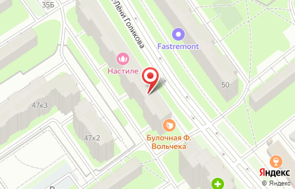 Магазин разливного пива Пивточка на проспекте Ветеранов на карте