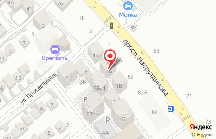 Гастроном Семейный на улице Просвещения на карте