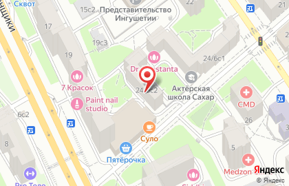 Компания Глобалгеосинт на Воронцовской улице на карте