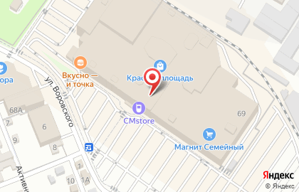 Фирменный магазин XStore в ТЦ ​Красная площадь на карте