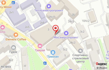Студия яркого фитнеса Unicorn Fitness на Доброслободской улице на карте