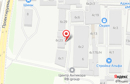 Торговая компания НовоТех на улице Маршала Прошлякова на карте