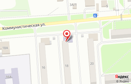 Центральная районная библиотека муниципального образования на Коммунистической улице на карте