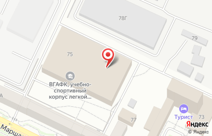 Волгоградский филиал Банкомат, Балтийский банк на улице Маршала Чуйкова на карте