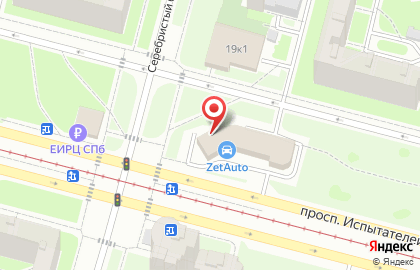 Автосервис ZetAuto на метро Пионерская на карте