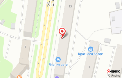 Автомагазин Япония Авто на улице Полярные Зори на карте