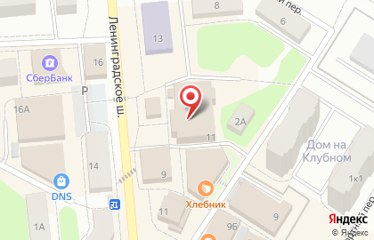 Сруб Клуб на Ленинградском шоссе на карте