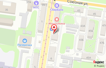 Банкомат Почта Банк в Курске на карте