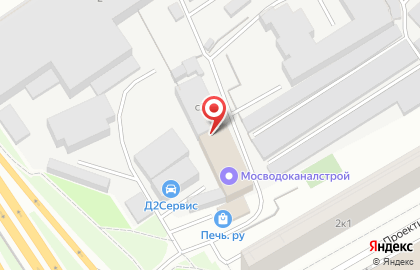 Компания Технорент на Олимпийском проспекте на карте