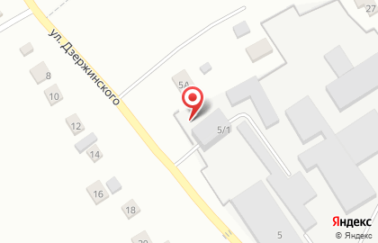 Производственная компания СПК на улице Дзержинского на карте