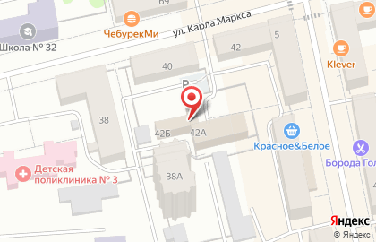 Агентство недвижимости и права Сити на улице Карла Маркса на карте