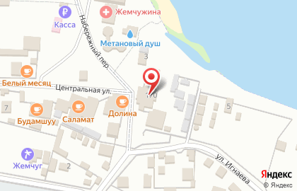 Кабинет массажиста на Центральной улице на карте