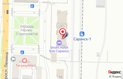 Банкомат ВТБ в Саранске на карте