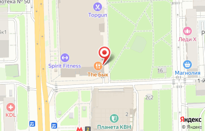 Ресторан Теремок в Москве на карте