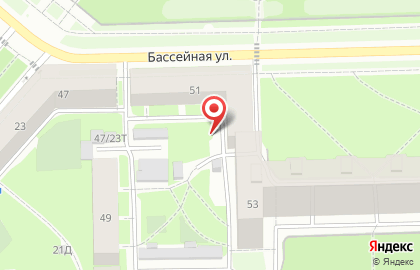 RushMobile на Бассейной улице на карте