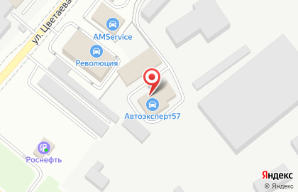 Центр кузовного ремонта Автоэксперт57 на карте