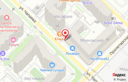 Государственная инспекция строительного надзора Рязанской области на карте