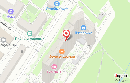 Служба доставки готовых блюд Пицца №1 на Мичуринском проспекте на карте